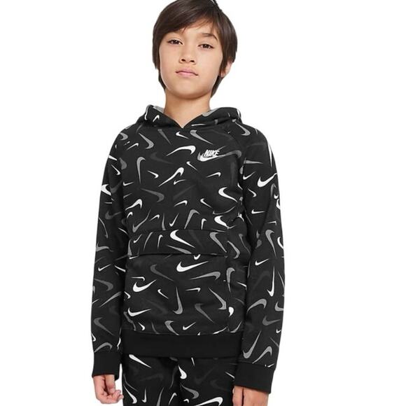 NIKE PRINTED PULLOVER HOODIE New with tags - Picture 1 of 5